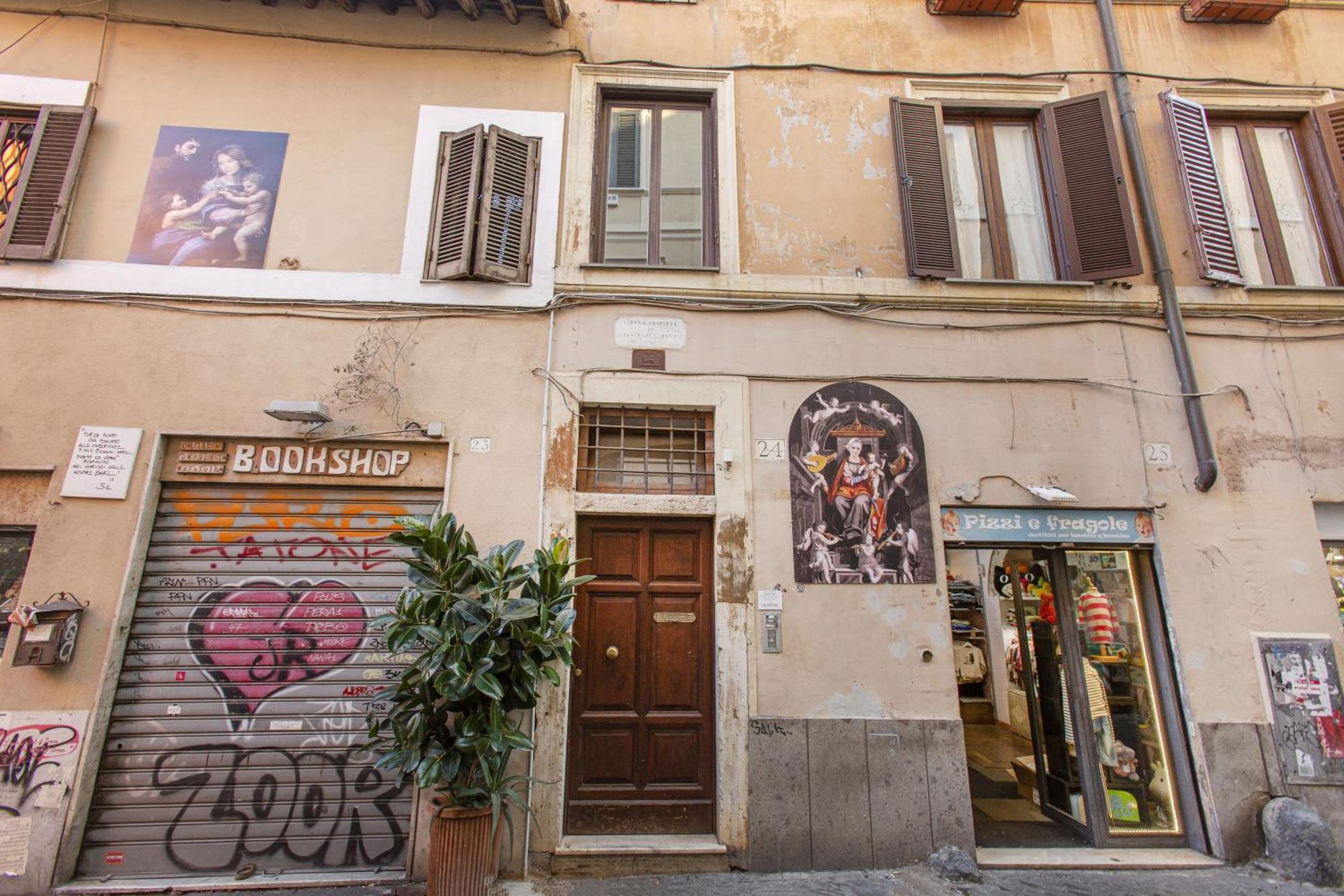 Happy Trastevere In רומא מראה חיצוני תמונה
