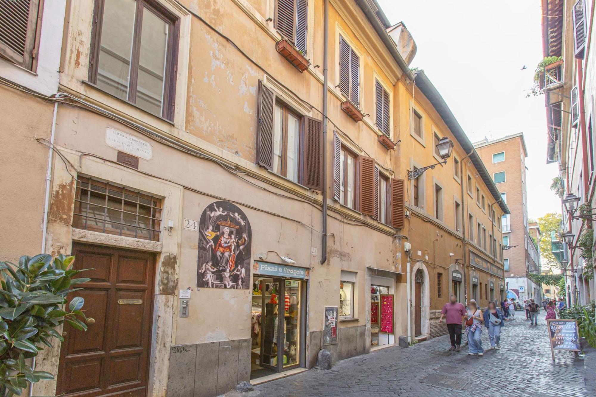 Happy Trastevere In רומא מראה חיצוני תמונה