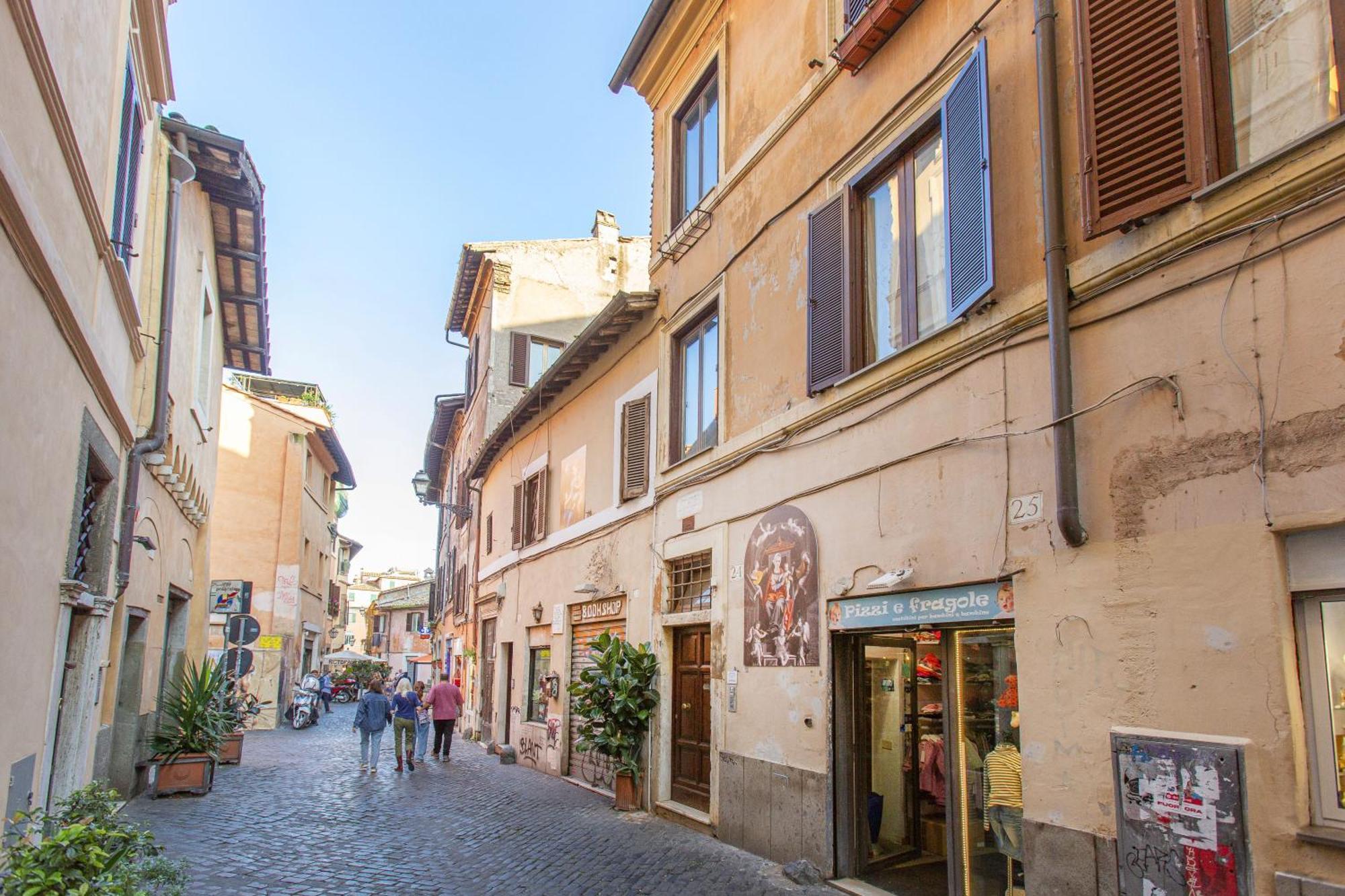 Happy Trastevere In רומא מראה חיצוני תמונה